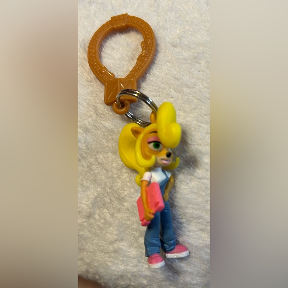 Tawna Crash Bandicoot Keychain